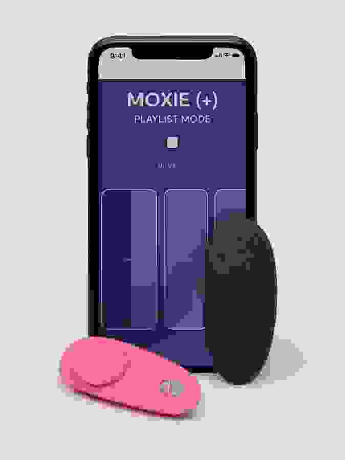 We-Vibe X Lovehoney Moxie + App and Remote Controlled Wearable Clitoral Vibrator, Hot Pink, hi-res